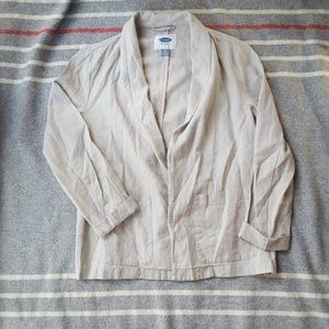 Old Navy Linen Blend Blazer